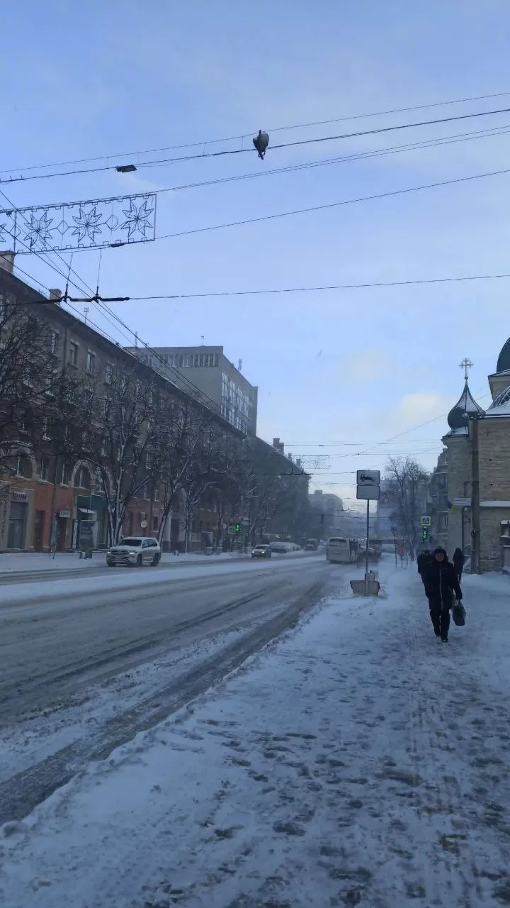 Заморожений Тернопіль: Місто, що завмерло в крижаному танці