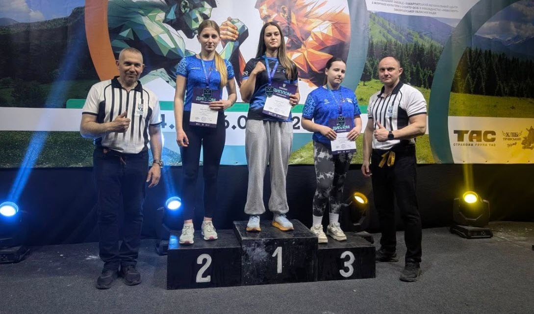 Спортсмени Східницької громади здобули нагороди на Чемпіонаті України з армрестлінгу та потрапили до національної збірної