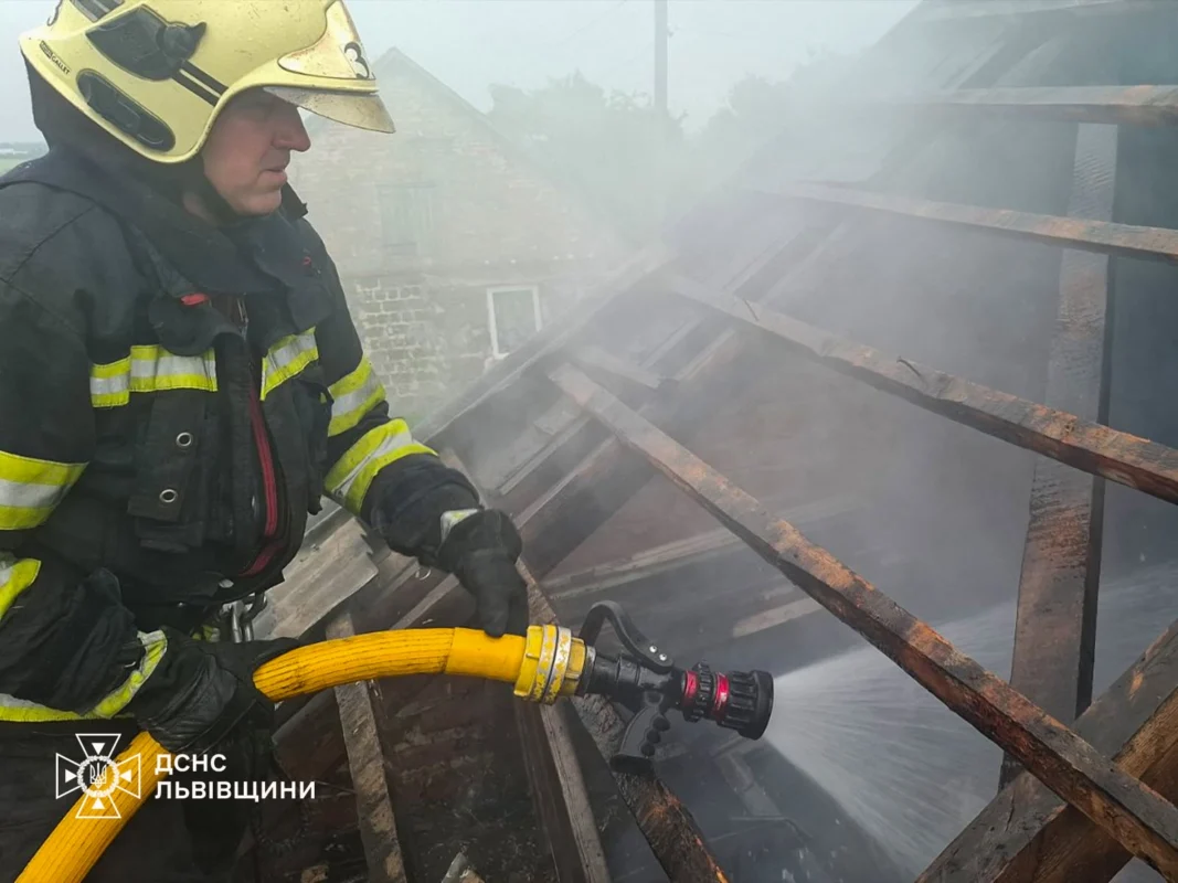 Газова пригода на Львівщині: будинок врятований від вогню в останній момент