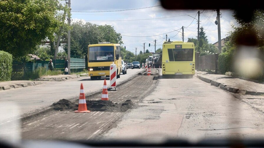 Асфальтне оновлення: зміни в русі на вул. Шевченка на вихідних