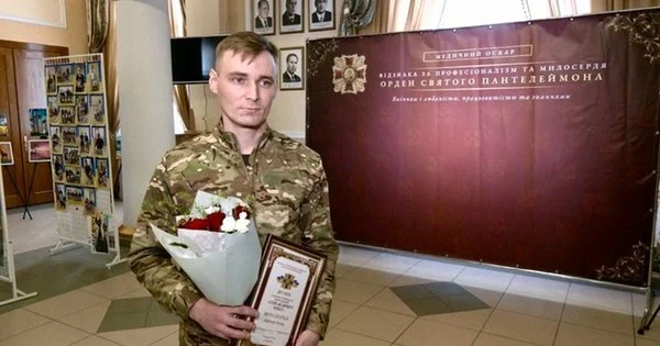 Тернопільський герой Роман Срібний: нагороджений «Орденом Святого Пантелеймона» за відвагу на полі бою