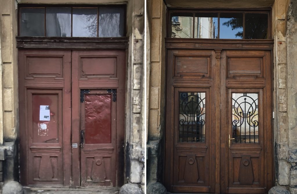 "Львівська перлина відроджується: Історична брама на Турецькій набуває первісного вигляду після реставрації".
