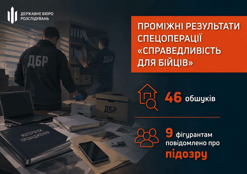 Розслідування ДБР на Прикарпатті: 1,5 млн грн для військової посадовиці