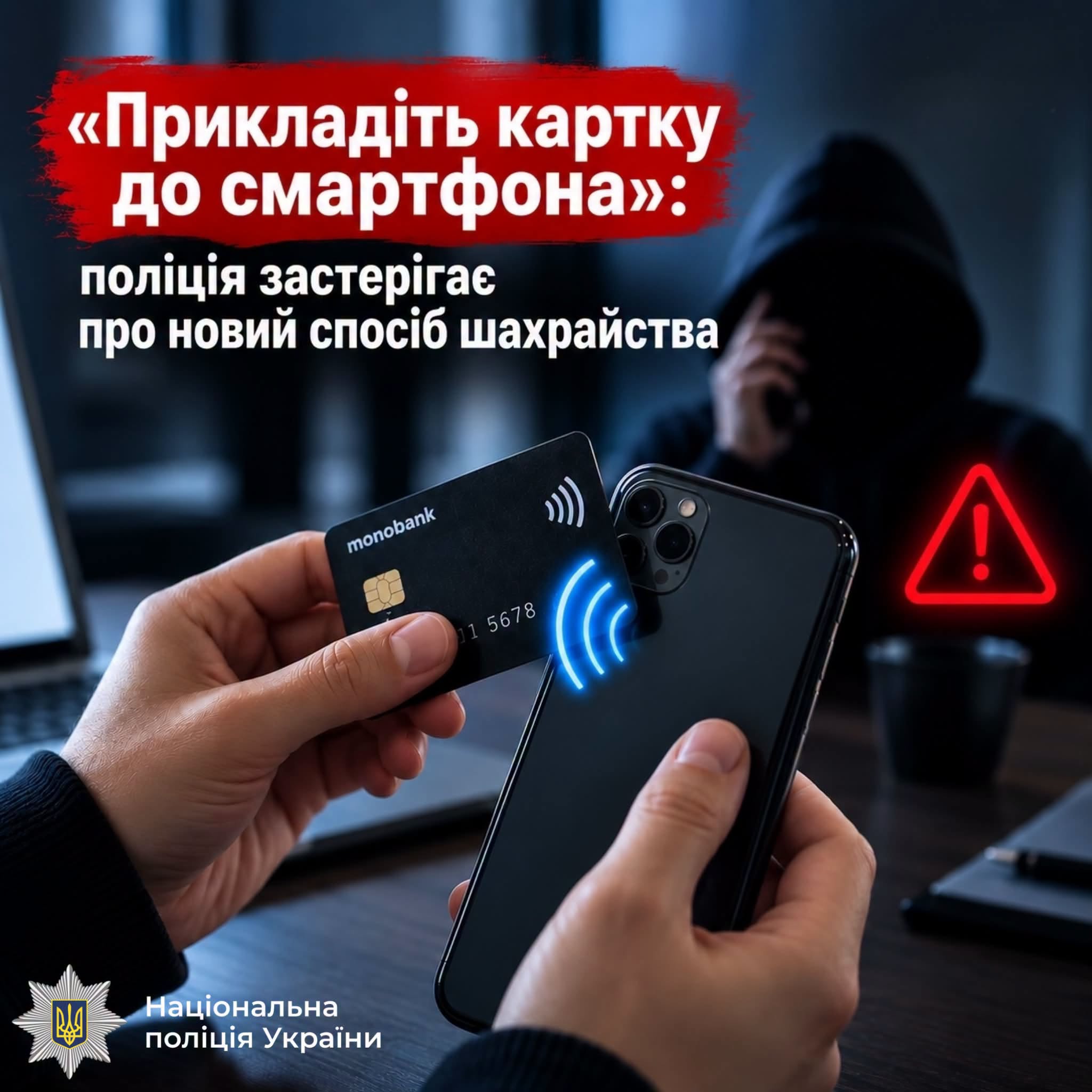 Мобільна крадіжка: прикарпатка втратила майже 100 тисяч через “прикласти картку до телефона