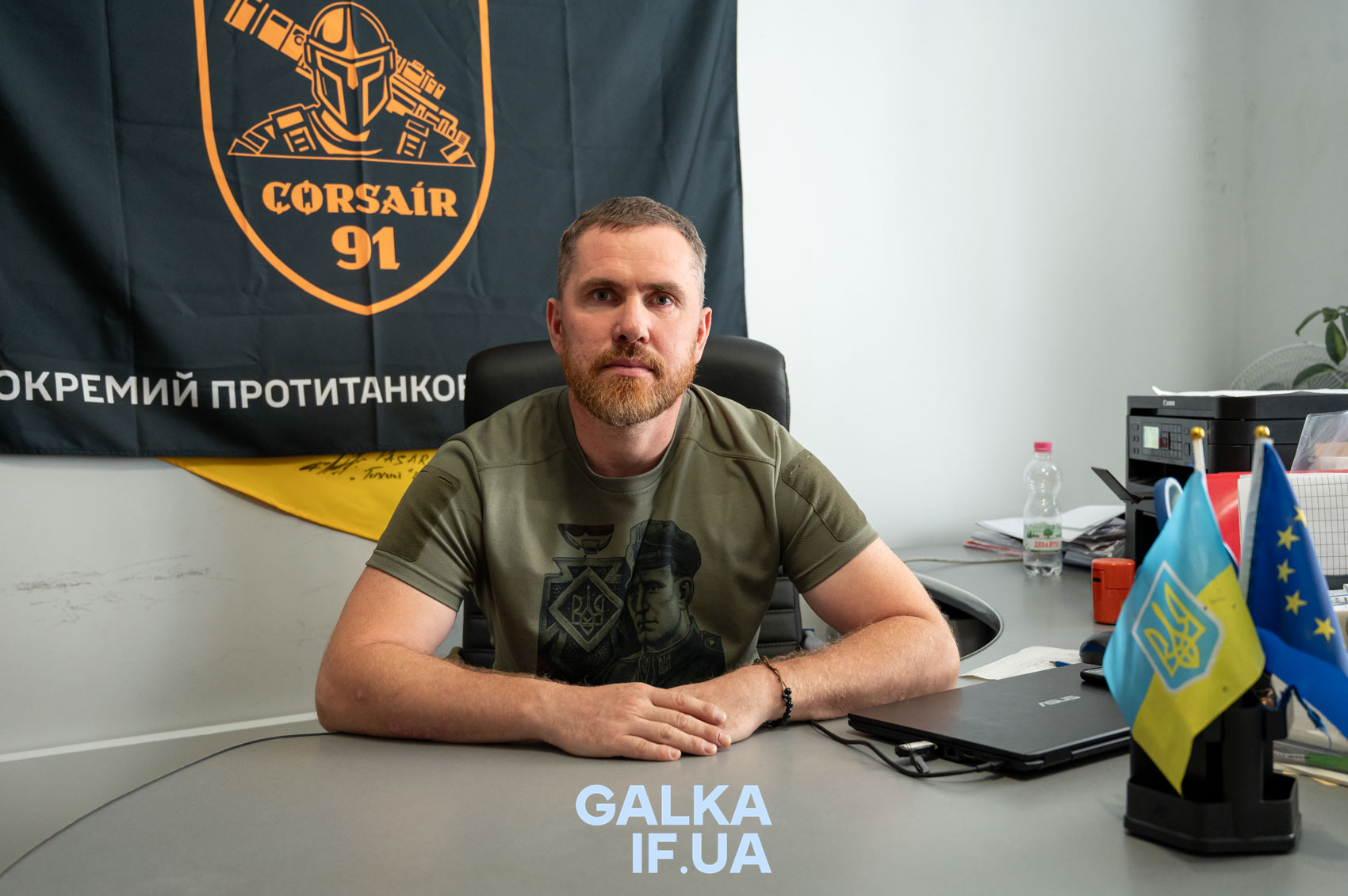 “Від громадського діяча до офіцера: Михайло Січка про свій шлях на фронт і наближення перемоги” (159 символів)